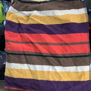 Small Ann Taylor striped skirt